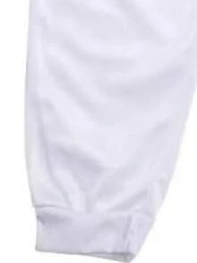 Men's Gym Jogger Pants - trắng - Xem 4