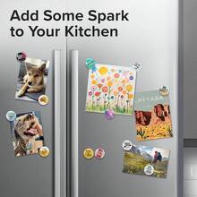 Fridge Magnets In 25 Unique Multipack Themes - Glass Design, Organization, Lockers, & More