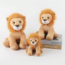 Keylingwd 1pc 6.7in/9.8in/11.8in Cute Lion Plush Doll - Soft Stuffed Animal Cub, Available In 3 Sizes, Suitable For Children's Gift And Nursery Decor - Multicolor - View 5