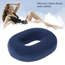 Memory Foam Comfort Donut Ring Chair Seat Cushion Pillow For Pregnant Woman Sedentary People Travel Office Pain Relief Hot