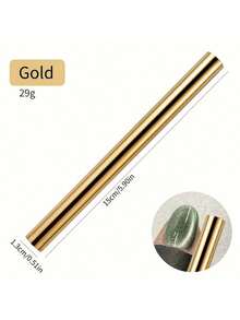 1 件猫眼指甲磁棒圆柱形磁铁适用于猫眼 UV 凝胶抛光雪光闪光效果工具美甲设计工具、美甲用品、美甲工具、美甲工具、返校、指甲、按压指甲的美甲工具