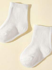 1/5/10/20 Paar Baby Einfarbige Socken, kurze & halbe Wadensocken, Jungen & Mädchen, koreanischer Stil, geeignet für Zuhause, alle Jahreszeiten