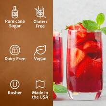 Syruvia Strawberry Syrup (25.4 Fl Oz) - Sweet Strawberry Bliss In A Bottle – Kosher, Gluten-Free, Ideal For Elevating Your Culinary And Beverage Adventures - 25.4 Fl Oz - View 4