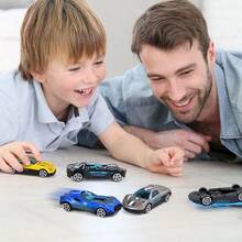 Alloy Scooter Ejection Jam Car Random Car Model Exquisite Set Boy Puzzle Education Birthday Gift Halloween Gift - Multicolor - View 8