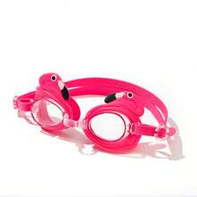 儿童游泳镜 动物 防紫外线 防雾 清水泳池镜 适合女孩和男孩 - 彩色 - 查看 10
