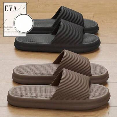 Chanclas de EVA, pantuflas antideslizantes y antiolor para uso en interiores y baño, zapatos, selección de primavera y verano, regalos para damas de honor, habitación, decoración de dormitorio, playa, viaje, para hombres, para mujeres, artículos lindos para vacaciones