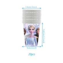 Disney Disney Frozen Party Supplies, Included Birthday Banner,Hanging Vortex,Plate,Napkins,Paper Cups,Tablecloth For Frozen Party Decorations,Frozen Birthday Party Decorations,Disney Frozen Tableware,Disney Princess Elsa Party Decorations