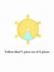 1-Piece Set Of Ice Cream Molds, Reusable Ice Cream Molds, Cheese Shaped Ice Cube Molds (With Lids), Ice Trays, Suitable For Birthday Parties, Gifts, Beverages, Coffee, Cocktails, Whiskey, Ice Cube Tray Ice Cream Molds, Home Made Popsicle Molds - Multicolor - View 9