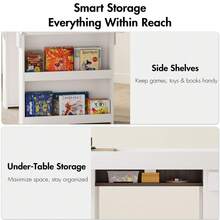 Advwin Board Game Table For 4–6 Players, Dining/Gaming Table With Removable Top, PU Leather Mat, Cup Holders & Corner Protectors, Great For Card Games, Poker & Building Blocks, Rustic Brown - Rust Brown - View 7