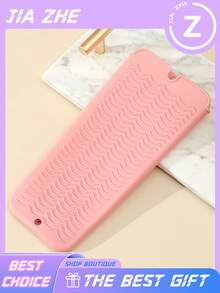 Bộ 1 tấm lót silicon chịu nhiệt, túi đựng máy duỗi tóc, túi đựng mỹ phẩm, túi trang điểm mini, hộp đựng dụng cụ làm tóc du lịch, thích hợp cho máy duỗi tóc, máy uốn tóc, máy tạo sóng, dụng cụ salon, hộp đựng cọ trang điểm du lịch, hộp đựng mỹ phẩm, túi trang điểm, đồ dùng cần thiết khi đi du lịch, phụ kiện nữ, đồ dùng du lịch - Nhiều màu - Xem 14