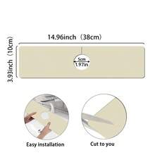 1pc Solid Color Sink Faucet Suction Cup Mat, Drain Mat, For Kitchen, Bathroom Sink, Countertop, Drain Mat, Silicone Washbasin, Trimmable And Quick-Drying Mat - Multicolor - View 20