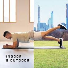 Yogamatte – Dicke Yogamatten für Frauen und Männer, Trainingsmatte aus hochdichtem NBR-Schaum, rutschfest und schweißresistent, ideal für Pilates, Heimfitness und Heimtraining. - Verschiedenfarbig - Übersicht 10