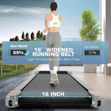 Walking Pad 3 In 1 Under Desk Treadmill, 2.5 Quiet Portable Walking Treadmill 300Lbs Weight Acity, Walking Jogging Hine Remote - Multicolor - View 6