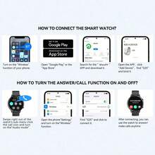 Hwagol Round Screen Women's Smart Watch With Bluetooth Wireless Call, Custom Watch Face,Multi-Sport Modess, Women's Health Monitoring, Heart Rate, Blood Oxygen Monitor Smart Watch For Women Compatible With IOS & Android - Gold - View 10