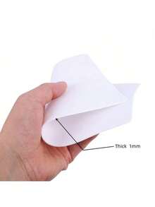 1/5/10/20/30/50片软硅胶垫 - 空白纹身练习皮、厚粉色永久化妆练习皮、双面临时纹身练习皮 - 杏色 - 查看 6