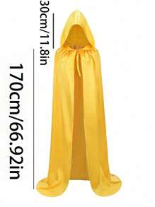 Mantello da adulto per Ognissanti, mantello della morte in tessuto colorato, mantello di demone mago, veste da mago medievale, mantello del Grim Reaper, accessorio da bar e discoteca, costume da festival