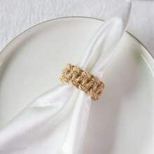 Macrame Jute Rope Napkin Holder Ring Garland Farmhouse Rustic Country Decor , Prayer Wall Hanging Decor Napkin Rings Weddings Home Decor, Wooden Ring Napkin Rings For Table Decor, Easter Farmhouse Napkins Rings For Boho Table Decor, Spring Banquet, Wedding, Holiday Dinner Party