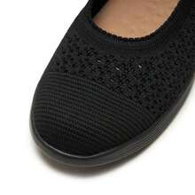 Skechers ON-THE-GO DREAMY Women's Slip-On Sneakers, Lightweight One-Piece Casual Walking Shoes, 136265-BBK - Black - View 7