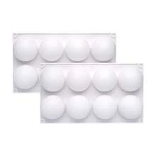 3D球形硅胶模具，慕斯蛋糕烘焙模具，烘焙蛋糕硅胶模具，法式甜点糕点巧克力、肥皂和冰淇淋