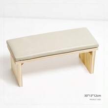 Shmian 1pc Hand Pillow Tool Log Simple Style Mat Can Be Placed On The Phototherapy Machine Net Solid Wood Light Luxury Table
