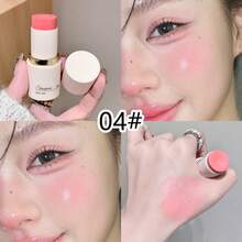 SHAQINUO 亮泽腮红棒，质地细腻通透，不粘腻，保湿亮泽，易于涂抹，持久显色，打造健康光泽 - 水光腮紅棒 - 查看 12