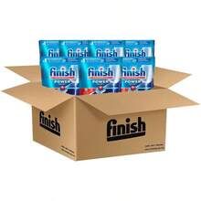 Powerball All in One Max tabletas lavavajillas super poderoso 13 piezas 7 paquetes detergente limpieza vajilla cocina tableta desincrustante marca premium resultados brillantes profesional casa - Ninguno - Ver 1