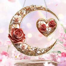 Decorative Hanging Ornaments - Red - View 2