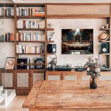 1PCS Framed Art Jesus Last Supper Canvas Wall Decor, Bible Story Christian Jesus And Twelve Apostles Painting Picture, Christian Wall Religious Print Artwork, Home Office Decoration, Suitable For Prayer Room, Bedroom, Living Room, Dining Room, Bathroom, Study, Kitchen, Apartment, Office, Hotel, Bar, Studio, Dressing Room, Corridor Wall Background Decoration - 彩色 - 查看 4