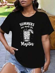 Women T-Shirts - Black - View 1