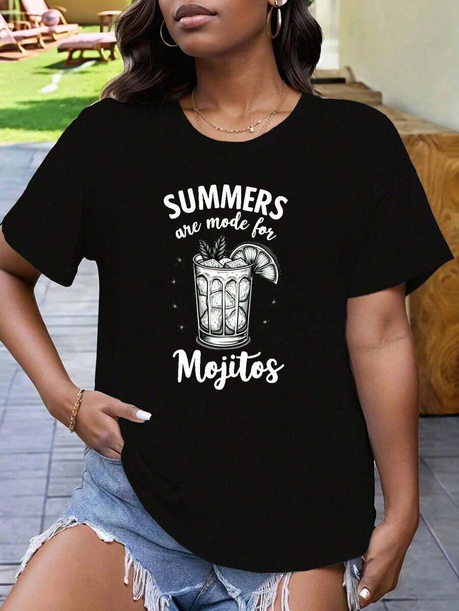 Women T-Shirts - Black - View 1