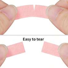 6片/3片/1片装专业睫毛嫁接胶带，采用无纺布制成，多功能自粘胶带，适用于女性睫毛嫁接 - 彩色 - 查看 10