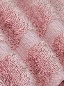 TOALLA DE BAÑO 100% ALGODÓN MEXICANO (Gruesa) ABSORBENTE  70m X 135cm, la cenefa puede variar - Rosa - Ver 7