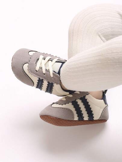 Toddler Boys Casual Cartoon Soft Sole Non-Slip Shoes, 0-1 Years Old Infant Sports Shoes, Outdoor Crawling Shoes For All Seasons