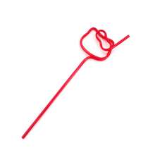 Sanrio 4 piezas de mangueras de pajita de colores de Hello Kitty, accesorios de taza rotatorios y reutilizables, pajitas, lindas bebidas de verano para despedidas de soltera, cubiertas de pajitas, vajilla rosa, fiesta de ducha para la novia, útiles escolares