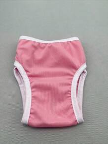 Sous-vêtements pour chien avec broderie, kit de 10 pièces de couches jetables physiologiques pour la période menstruelle de l'animal de compagnie