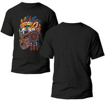 Playera Lucha Libre Mexicana -  Ídolo Del Ring - Negro - Ver 2