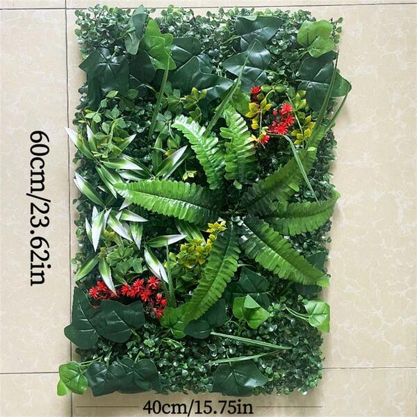 1PC Artificial Plants For Home Decor - Realistic Plastic Greenery Backdrop For Weddings, Parties, Events , Easy To Install, Durable Outdoor/Indoor Decor, Party Backdrop, Textured Leaf Design, Event Decoration, Natural Look, Event Planners