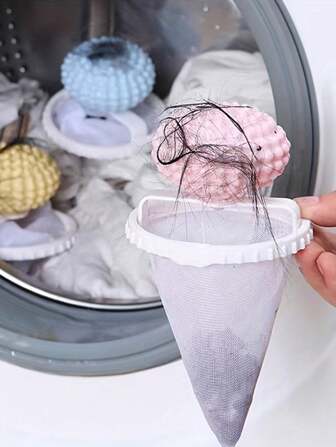 Reusable Washing Machine Lint Trap & Protect Balls - Anti-Lint Remover, Washing Machine Filter For Lint/Fabric Protection, Reusable Washing Machine Lint Trap & Protect Balls - Energy Saving, Clothing & Washing Machine Cleaning Aid, Energy Saving Cleaner For Floaters (Washing Machine).