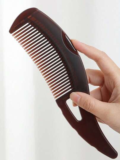 1把多功能能量按摩梳，空心刷毛，用于头皮按摩/去屑/吸油，男女通用，能量按摩梳，美容梳，促进头皮健康，改善发质，发夹，发饰