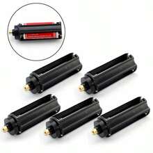 5PCS Cylindrical 3 AAA Plastic Battery Holder Case Box Flashlight Acssories - UKS03C - View 2
