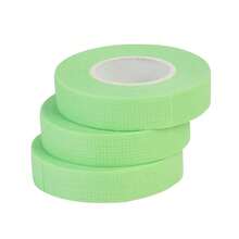 6片/3片/1片装专业睫毛嫁接胶带，采用无纺布制成，多功能自粘胶带，适用于女性睫毛嫁接 - 彩色 - 查看 12