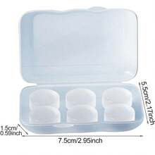 6pcs Soft Silicone Wax Earplugs For Sleeping & Swimming, Noise Reduction, Ear Protection Mother's Day Flowers, Personalized Gifts For Mom, Last Minute Gifts, Mother's Day Ideas, Mothering Sunday Gifts, Handmade Cards For Mum, Best Mother's Day Gifts Under $50 - Multicolor - View 12