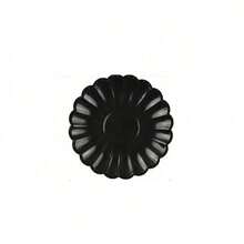 10 cái/20 cái/40 cái/50 cái/bộ, Đĩa giấy hình quạt 9 inch 7 inch Khay đựng đồ ăn dùng một lần có viền vỏ Cốc giấy Khăn giấy Trang trí tiệc cưới sinh nhật (Đen) Quà tặng Ngày của Mẹ Đám cưới Sinh nhật Đồ dùng tiệc Dã ngoại hàng ngày Khay cắm trại - màu đen - Xem 9