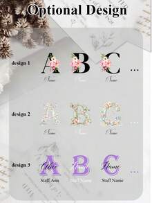 Customed Badge Reels With Metal Belt Clip, Personalized Last Name A-Z Initial Badge Scroll With Name,Retractable ID Badge Holder | Holder Reel For Hanging Name Tags,ID Card,Key Cards,Keychain,ID Business Card Holder,Badge Holder, ID Card Holder | Perfect Gift For Family, Friends, Colleagues, Couples, Girlfriends, Back To School,Creative Holiday Gift