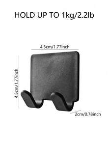 3 szt. wielofunkcyjne ręczne haczyki na maszynki do golenia, mocny klej bez wiertarki, stojaki na organizery do maszynek do golenia z powrotem do szkoły