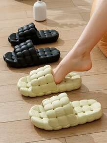 Fashionable & Personalized Slip-Resistant Bathroom Slippers For Women, New 2025 Summer Indoor Home Anti-Odor Shower Sandals, Ladies Strap Outdoor Beach Slippers