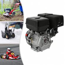 SanBouSi Generators Engine Dosing Machines Engine 420CC Gasoline Engine 4 Stroke 15HP OHV Petrol Water Pump Engine - Black - View 6