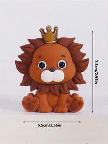 13pcs Or 1pc Forest Leaf Cake Decorations, Jungle Animal Cake Toppers, Lion Giraffe Elephant Monkey Grass Cake Decorations, Happy Birthday Tree Brand Cake Inserts, Suitable For Birthday Cake Decorations, Forest Theme Party Cake Decoration Supplies, Baptism Cake Decorations,Babyshower Cake Toppers(Do Not Touch The Cake Directly; Please Use With A Tray And A White Rod.) - Multicolor - View 9