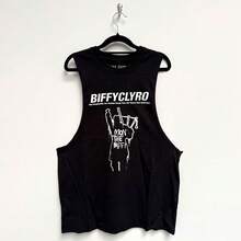 Biffy Clyro | Official Band Vest T-Shirt | Big Imagination - 48-Hour Fast Shipping!  - Black - View 1