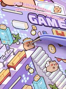 50 piezas Pegatinas decorativas DIY para casa, pegatinas de paisajismo, pegatinas de escenas (incluye 20 escenas, 26 hojas de material) Pegatinas en 3D estereoscópicas de pequeñas casas para escenas en miniatura para manualidades DIY, scrapbooking, pegatinas de paisaje, pegatinas para cuadernos, pegatinas de clasificación manual, escenas de casas pequeñas, reutilizables, disponibles en varios tamaños